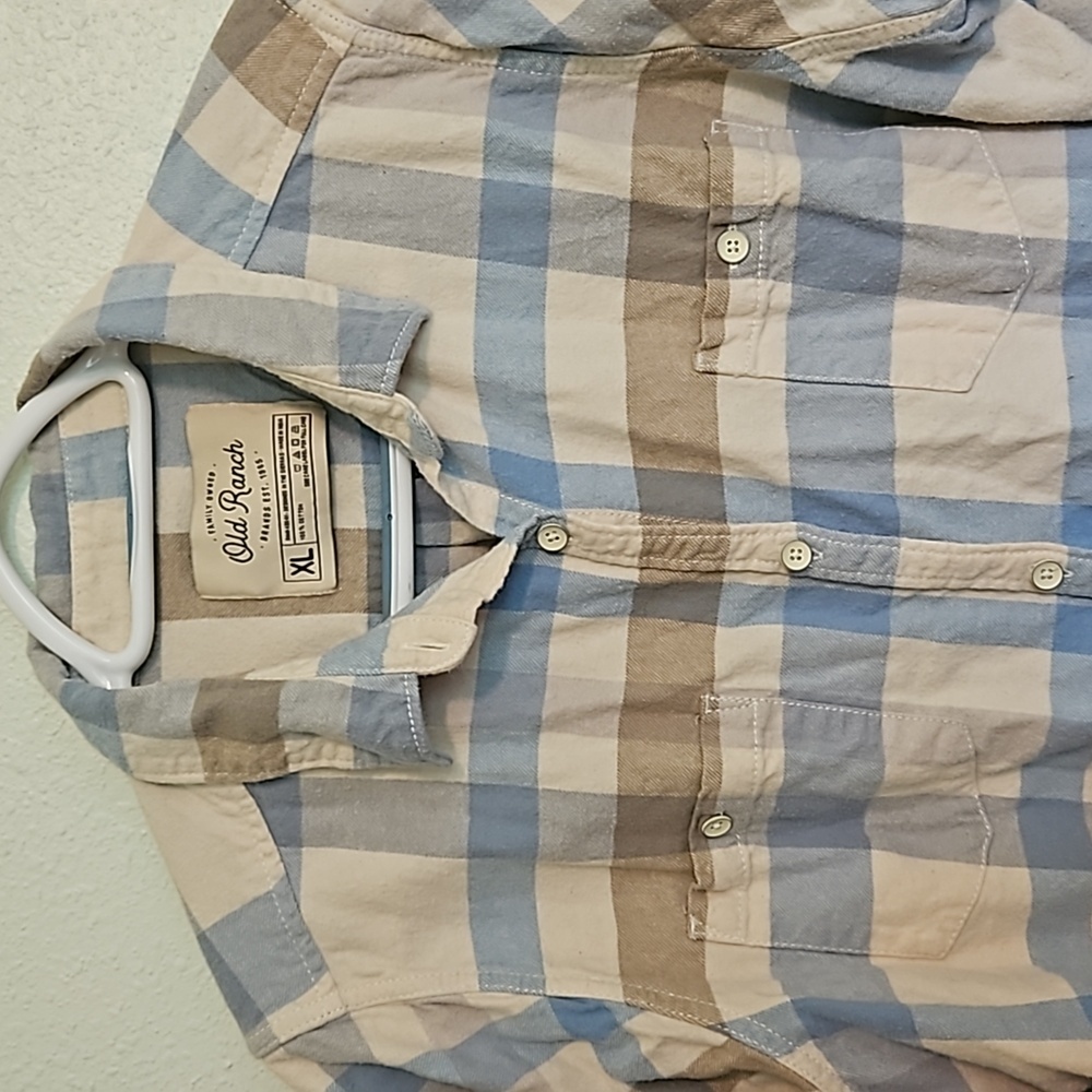 Old Ranch XL Womans Cotton Flannel Shirt - Picture 4 of 7